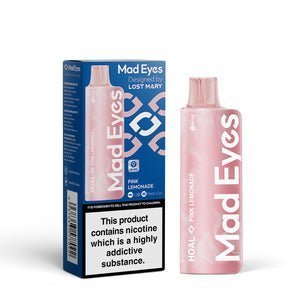 Lost Mary Mad Eyes Hoal 600 Puffs Disposable Vape Box of 10-Pink Lemonade-vapeukwholesale