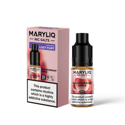 Lost Mary Maryliq Nic Salts 10ml - Box of 10-Blackcurrant Apple-vapeukwholesale