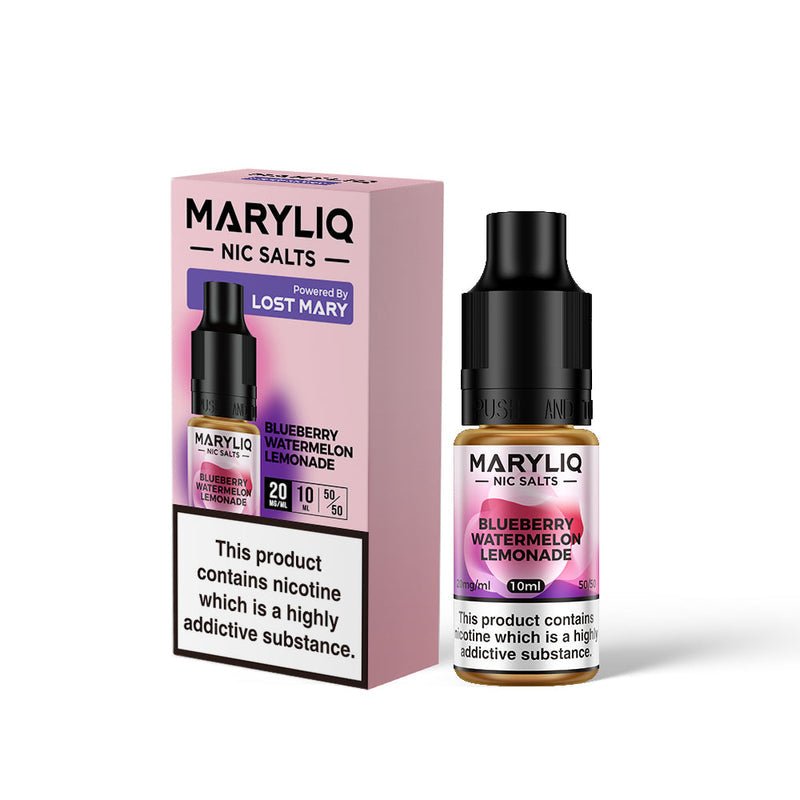 Lost Mary Maryliq Nic Salts 10ml - Box of 10-Blueberry Watermelon Lemonade-vapeukwholesale