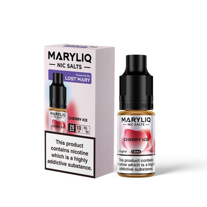 Lost Mary Maryliq Nic Salts 10ml - Box of 10-Cherry Ice-vapeukwholesale