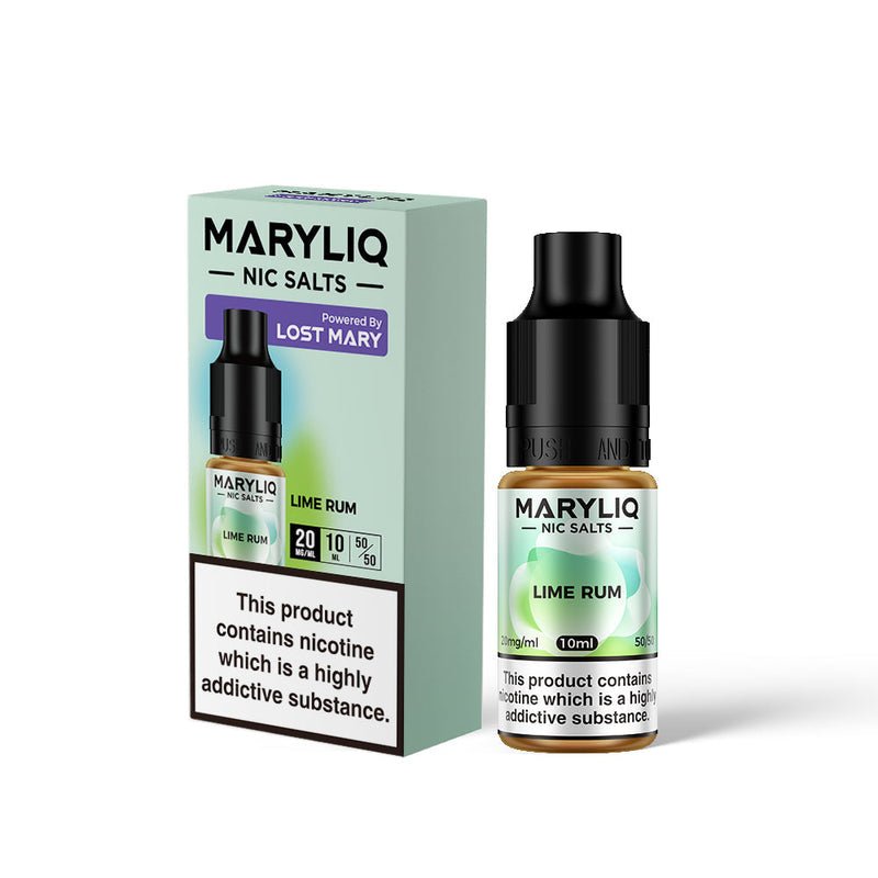 Lost Mary Maryliq Nic Salts 10ml - Box of 10-Lime Rum-vapeukwholesale