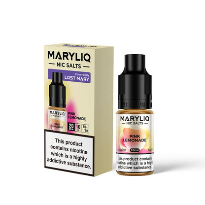 Lost Mary Maryliq Nic Salts 10ml - Box of 10-Pink Lemonade-vapeukwholesale