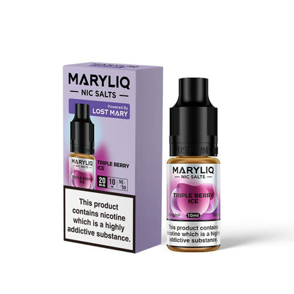 Lost Mary Maryliq Nic Salts 10ml - Box of 10-Triple Berry Ice-vapeukwholesale