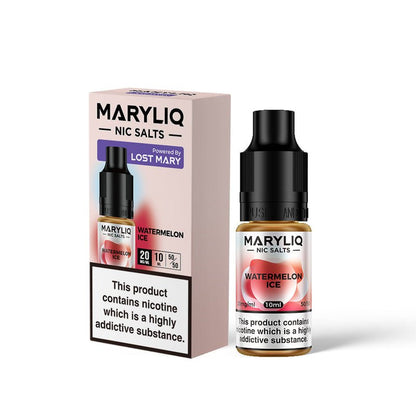 Lost Mary Maryliq Nic Salts 10ml - Box of 10-Watermelon Ice-vapeukwholesale