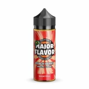 Major Flavor 100ml E-liquids-Peach Berry-vapeukwholesale