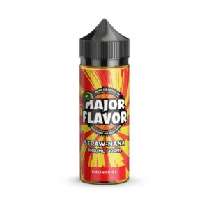 Major Flavor 100ml E-liquids-Straw Nana-vapeukwholesale