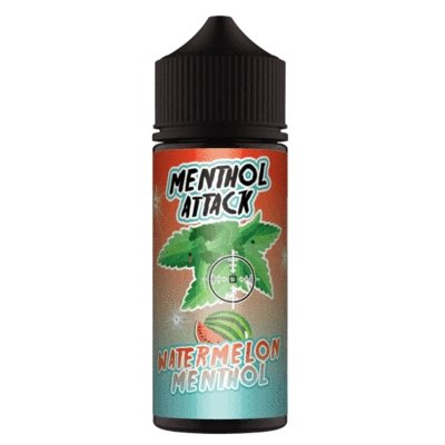 Menthol Attack 100ML Shortfill-Watermelon Menthol-vapeukwholesale