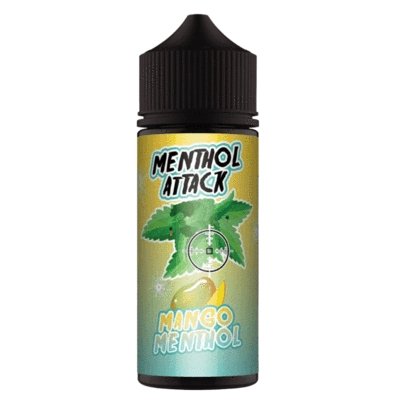 Menthol Attack 100ML Shortfill-Mango Menthol-vapeukwholesale