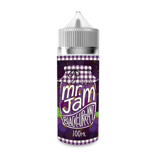 Mr Jam 100ml E-Liquid-Blackcurrant-vapeukwholesale