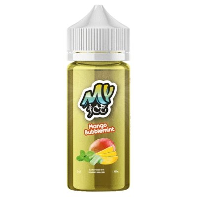 My E-Liquids Ice 100ML Shortfill-Mango Bubblemint Ice-vapeukwholesale