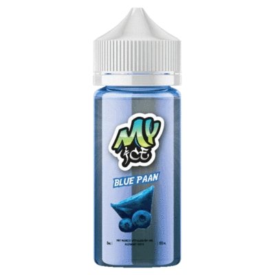 My E-Liquids Ice 100ML Shortfill-Blue Paan-vapeukwholesale