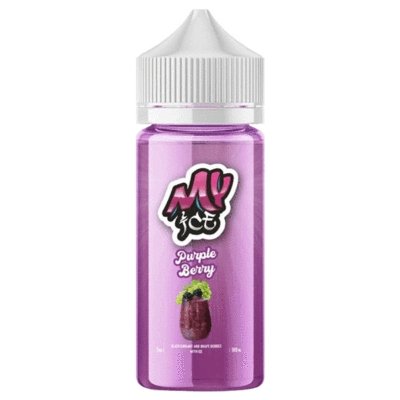 My E-Liquids Ice 100ML Shortfill-Purple Berry Ice-vapeukwholesale