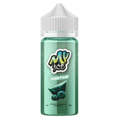 My E-Liquids Ice 100ML Shortfill-Green Paan-vapeukwholesale