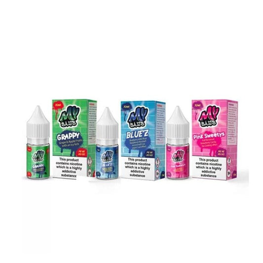 My Salts 10ML Nic Salt (Pack of 10)