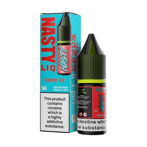 Nasty Liq Salt 10ml E-Liquids Box of 10-Cherry Ice-vapeukwholesale