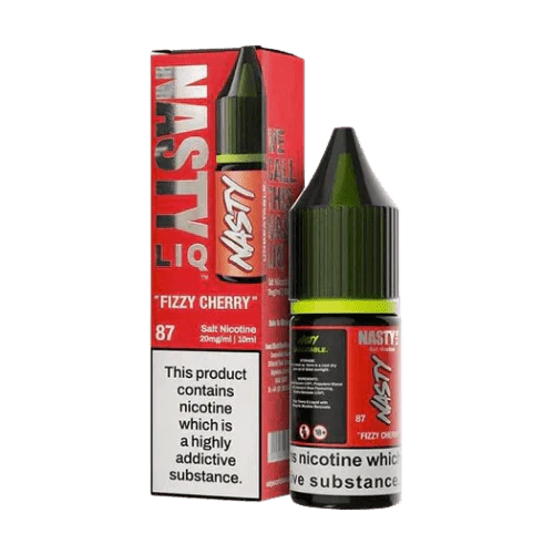 Nasty Liq Salt 10ml E-Liquids Box of 10-Fizzy Cherry-vapeukwholesale