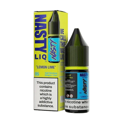 Nasty Liq Salt 10ml E-Liquids Box of 10-Lemon Lime-vapeukwholesale