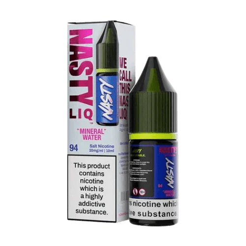 Nasty Liq Salt 10ml E-Liquids Box of 10-Mineral Water-vapeukwholesale