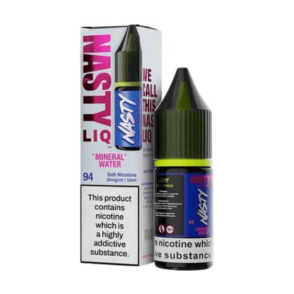 Nasty Liq Salt 10ml E-Liquids Box of 10-Mineral Water-vapeukwholesale