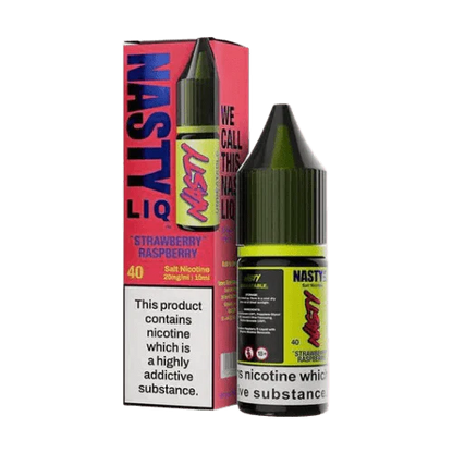 Nasty Liq Salt 10ml E-Liquids Box of 10-Strawberry Raspberry-vapeukwholesale