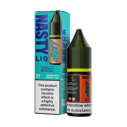 Nasty Liq Salt 10ml E-Liquids Box of 10-Tobacco Menthol-vapeukwholesale