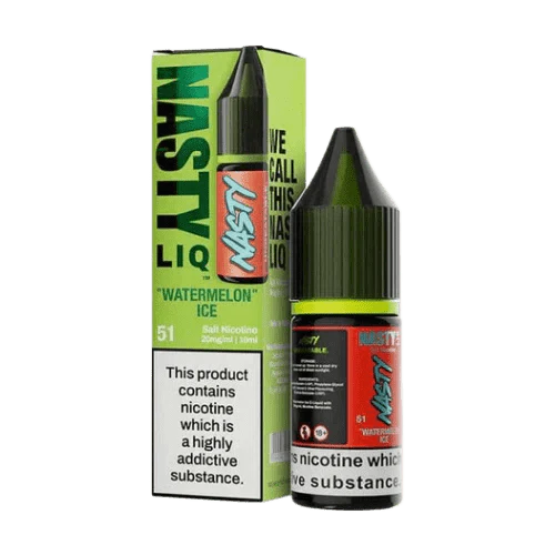 Nasty Liq Salt 10ml E-Liquids Box of 10-Watermelon ice-vapeukwholesale