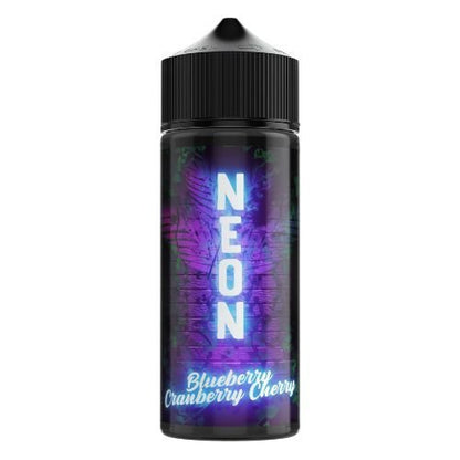 Neon 100ml shortfill E-liquid-Blueberry Cranberry Cherry-vapeukwholesale