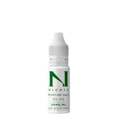 NIC NIC - NICOTINE SALT SHOT 20MG 50VG [BOX OF 120]