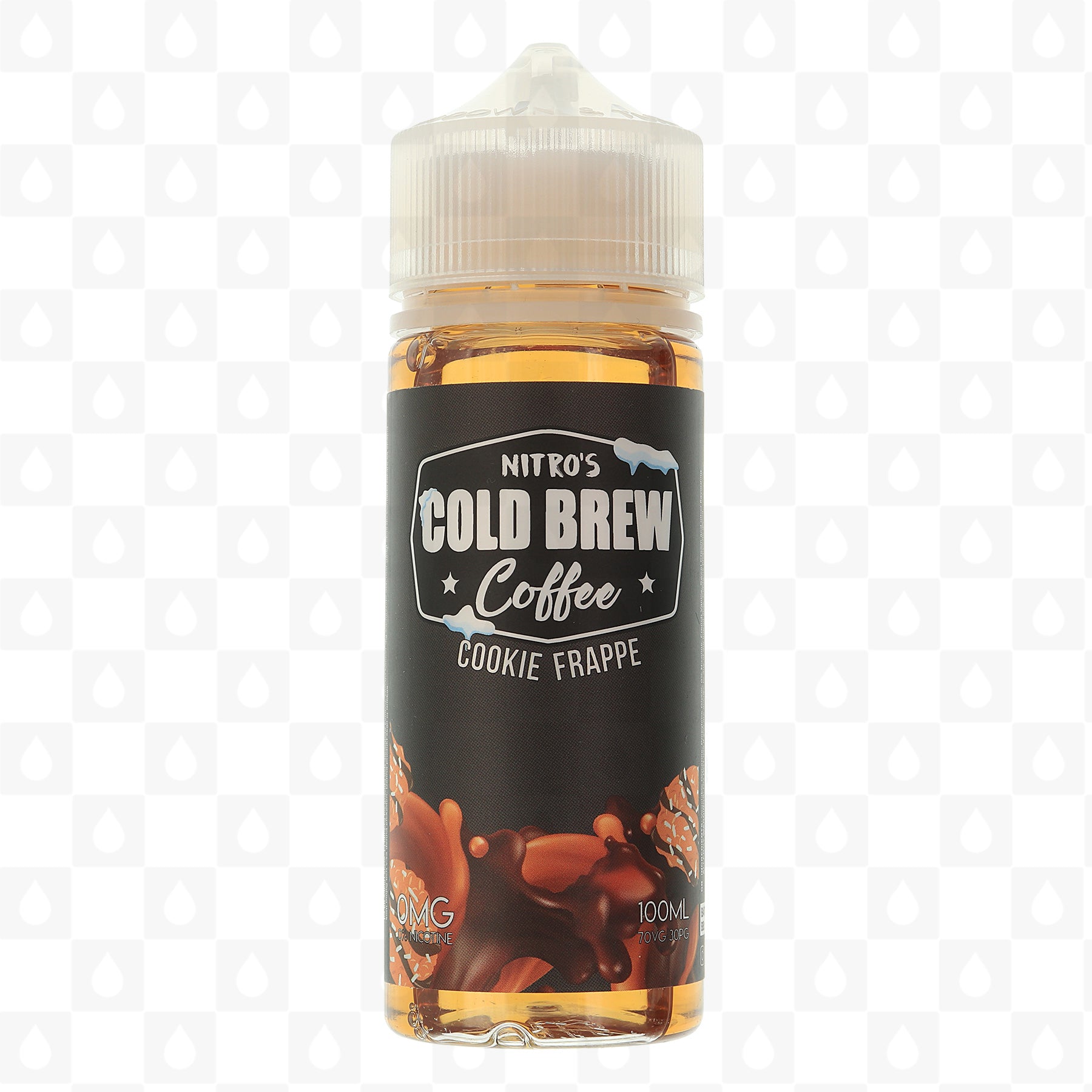 Nitro's Cold Brew 100ML Shortfill E-liquids-Cookie Frappe Coffee-vapeukwholesale