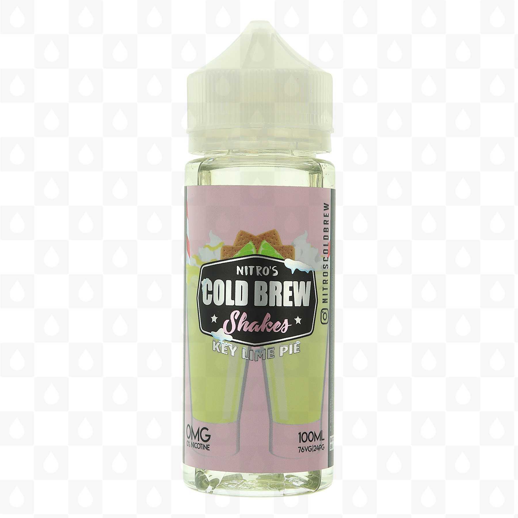 Nitro's Cold Brew 100ML Shortfill E-liquids-Key Lime Pie Shakes-vapeukwholesale