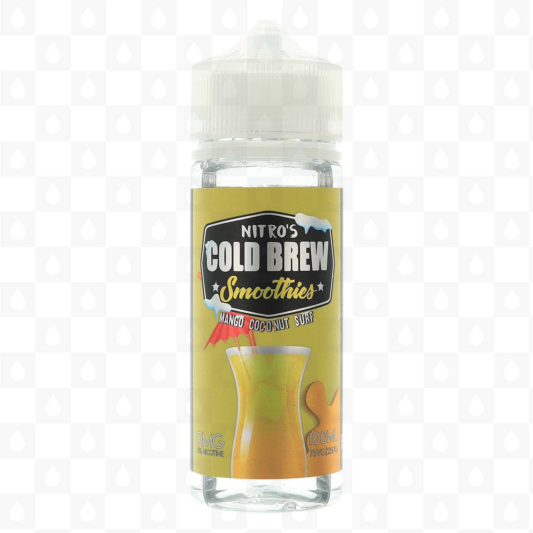 Nitro's Cold Brew 100ML Shortfill E-liquids-Mango Coconut Surf Smoorhies-vapeukwholesale