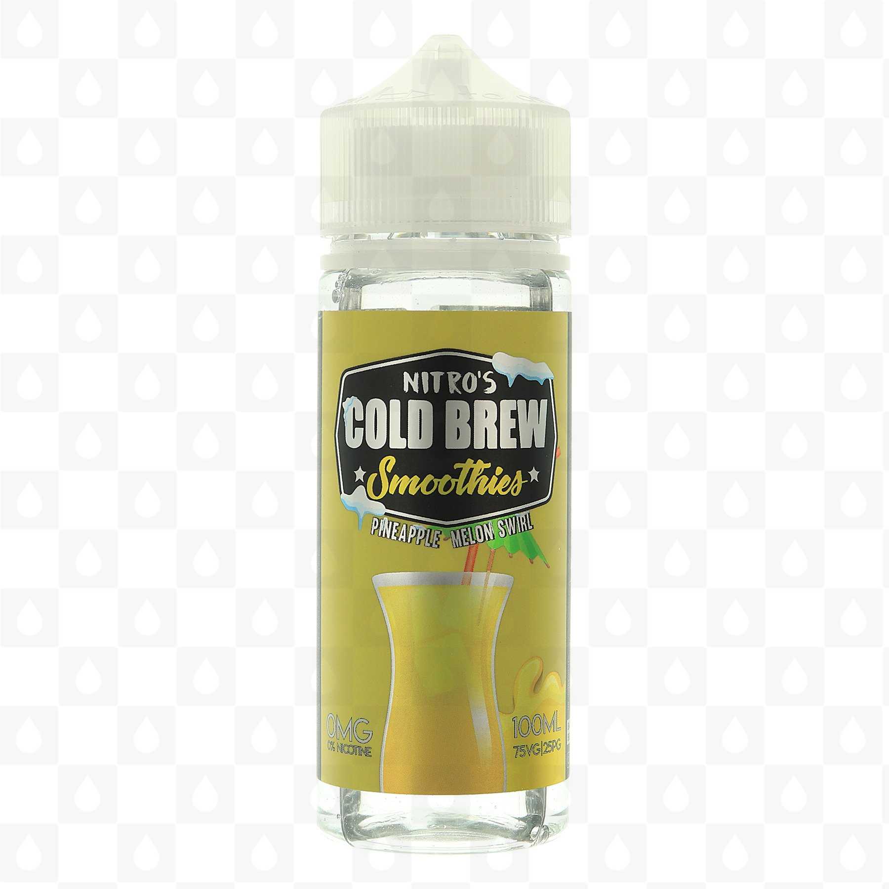 Nitro's Cold Brew 100ML Shortfill E-liquids-Pineapple Melon Swirl Smoorhies-vapeukwholesale