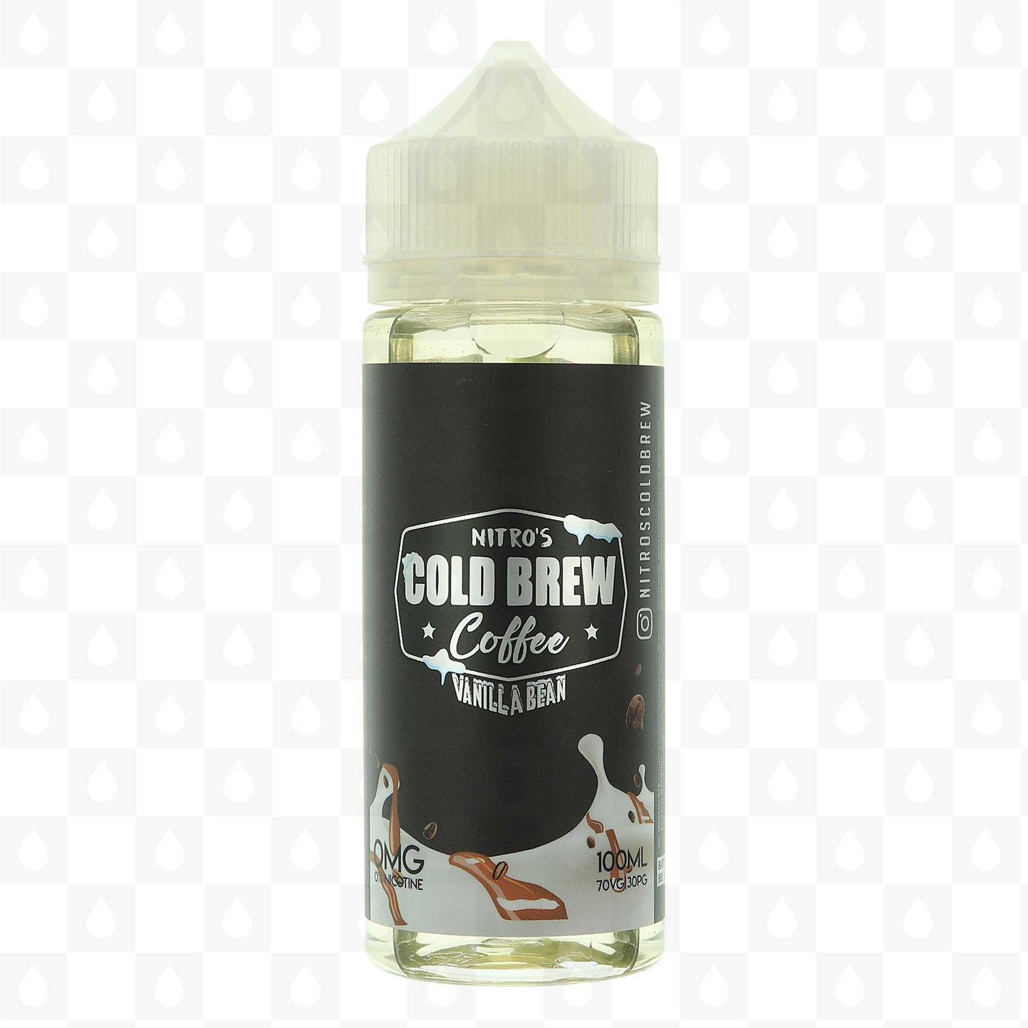 Nitro's Cold Brew 100ML Shortfill E-liquids-Vanilla Bean Coffee-vapeukwholesale