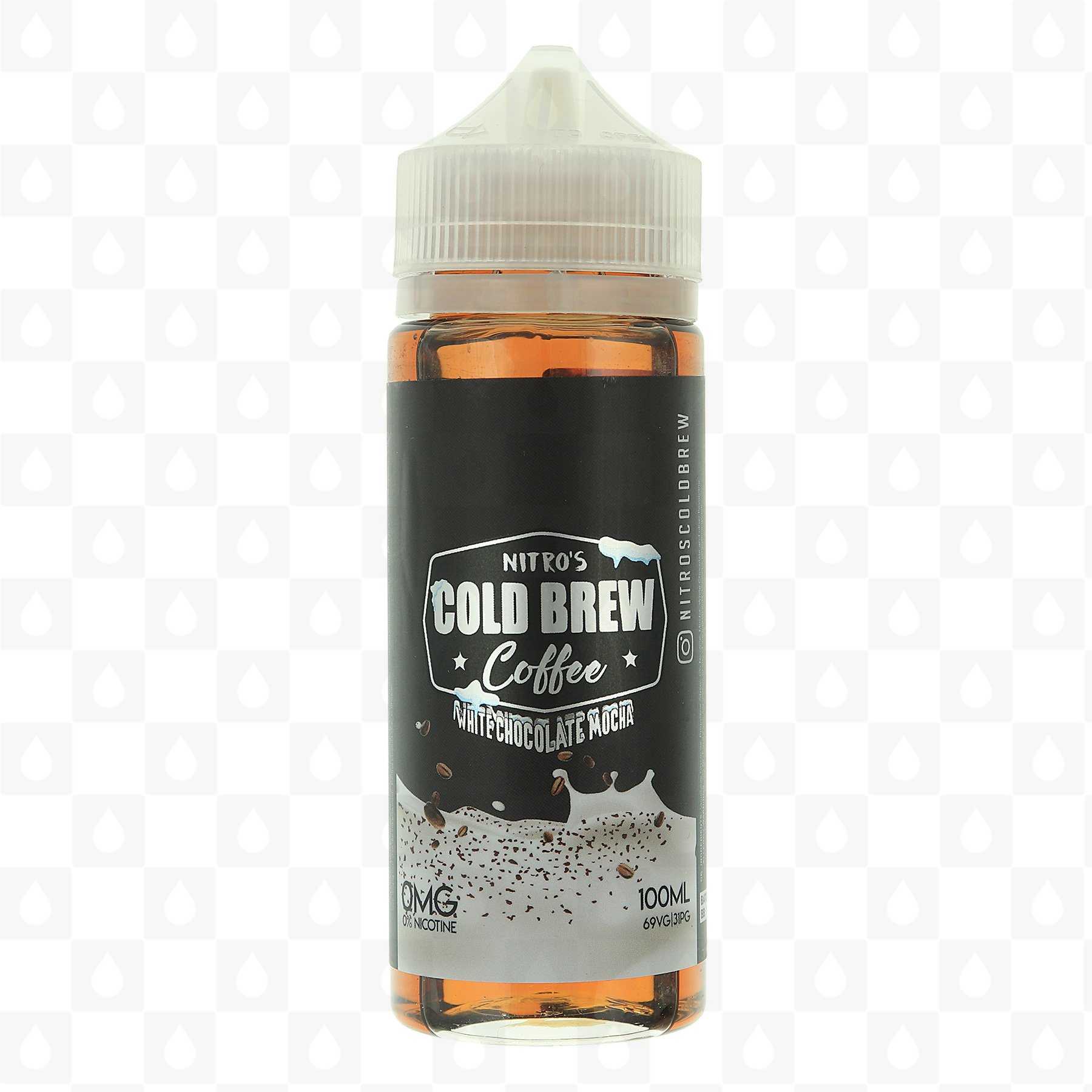 Nitro's Cold Brew 100ML Shortfill E-liquids-White Chocolate Mocha Coffee-vapeukwholesale