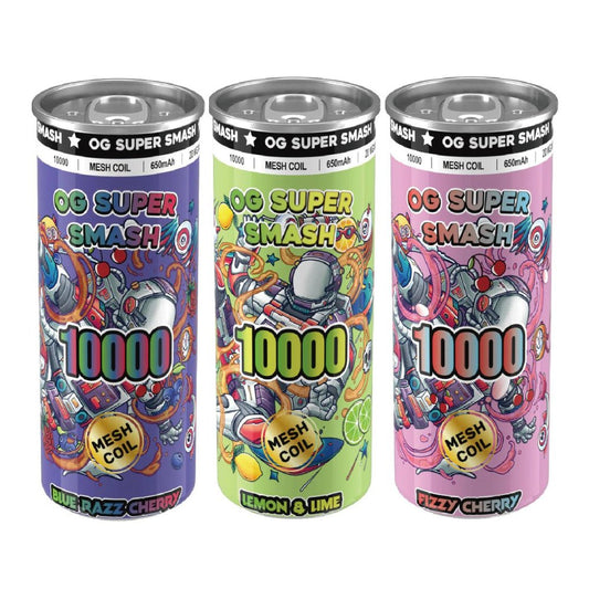 OG Super Smash 10000 Puffs Disposable Vape Pod - Box of 10