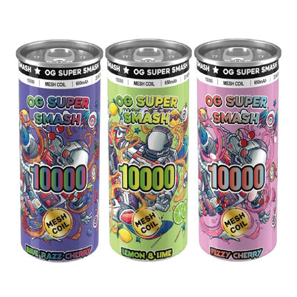 OG Super Smash 10000 Puffs Disposable Vape Pod - Box of 10