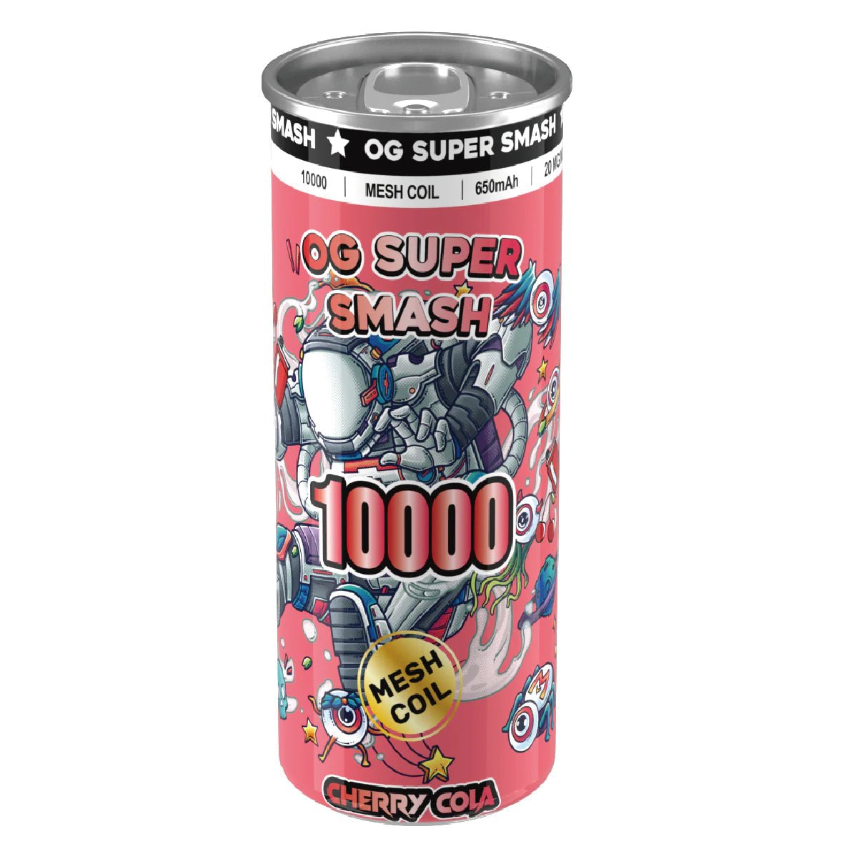 OG Super Smash 10000 Puffs Disposable Vape Pod Box of 10-Cherry Cola-vapeukwholesale