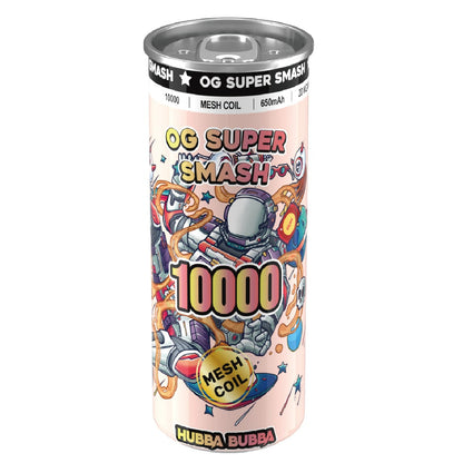 OG Super Smash 10000 Puffs Disposable Vape Pod Box of 10-Hubba Bubba-vapeukwholesale