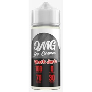 OMG 100m E-Liquid-Black Jack-vapeukwholesale