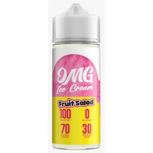 OMG 100m E-Liquid-Fruit Salad-vapeukwholesale