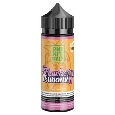 One Hit Drip By Ruthless 100ML Shortfill-Strawberry Tsunami-vapeukwholesale