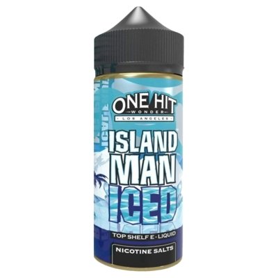 One Hit Wonder Man 100ML Shortfill-Island Man Iced-vapeukwholesale