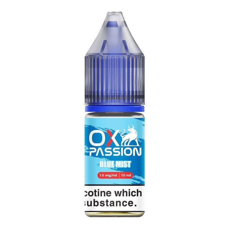 Oxva OX Passion Nic Salt 10ml E-liquids - Box of 10-Blue Mist-vapeukwholesale