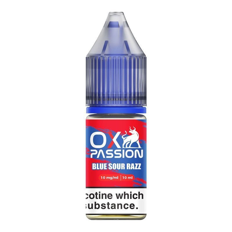 Oxva OX Passion Nic Salt 10ml E-liquids - Box of 10-Blue Sour Razz-vapeukwholesale