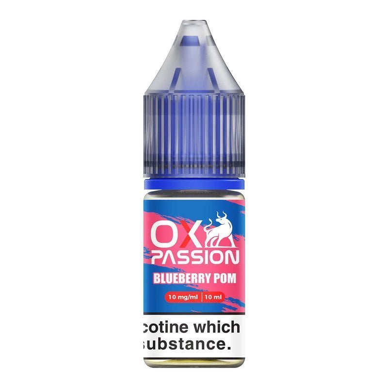 Oxva OX Passion Nic Salt 10ml E-liquids - Box of 10-Blueberry Pom-vapeukwholesale