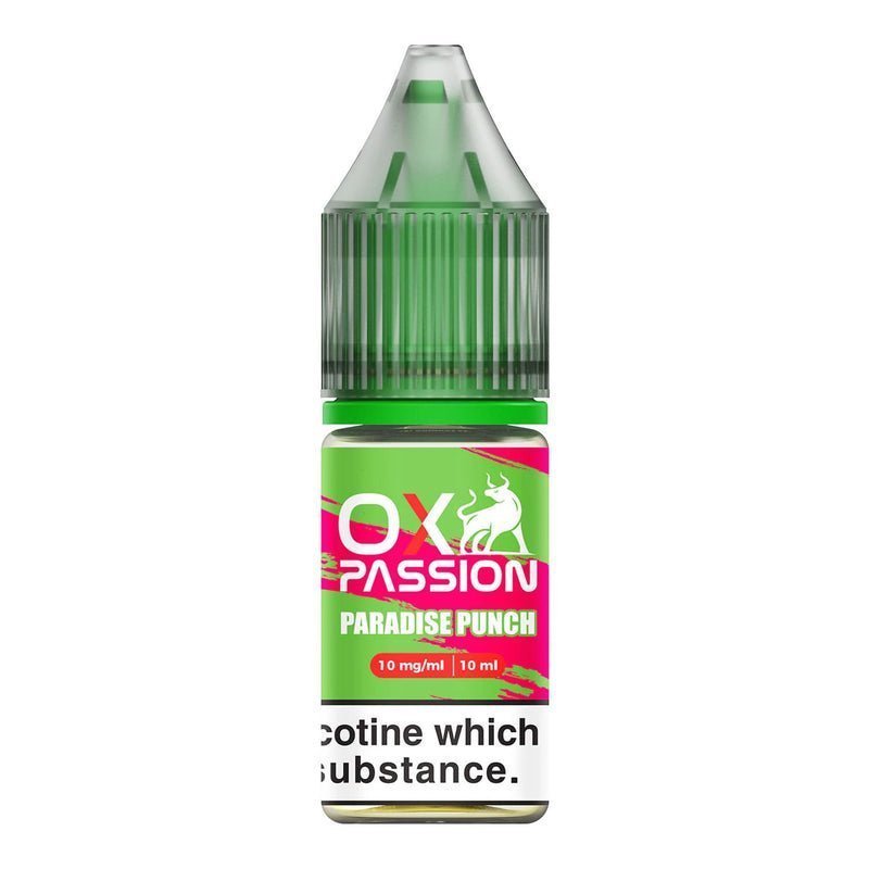 Oxva OX Passion Nic Salt 10ml E-liquids - Box of 10-Paradise Punch-vapeukwholesale