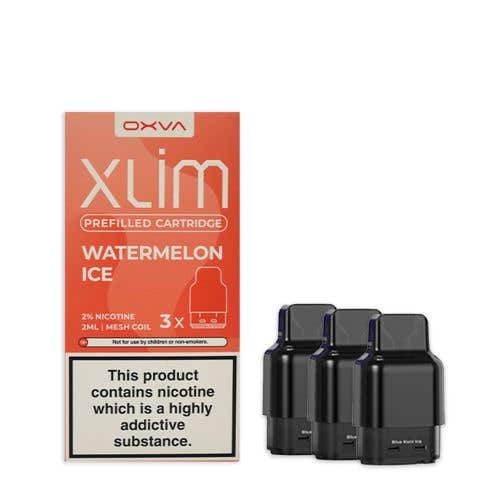 Oxva Xlim Prefilled E-liquid Pods Cartridges - Pack of 3-Watermelon Ice-vapeukwholesale