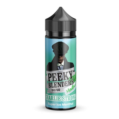 Peeky Blenders Menthol 100ML Shortfill-Charlie Strong-vapeukwholesale