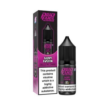 Pod Fuel Nic Salts 10ml E-liquid - Box of 10-Berry Fusion-vapeukwholesale