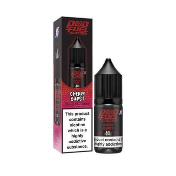 Pod Fuel Nic Salts 10ml E-liquid - Box of 10-Cherry Burst-vapeukwholesale